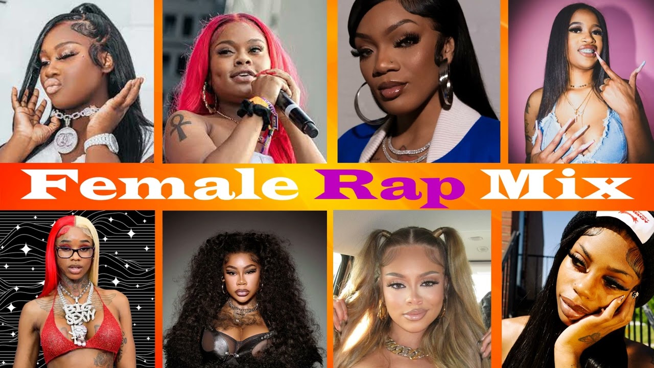 The Queens Of Trap Period! | Playlist Included | DJ Hyperfocu$ | Female Rap Mix 2025