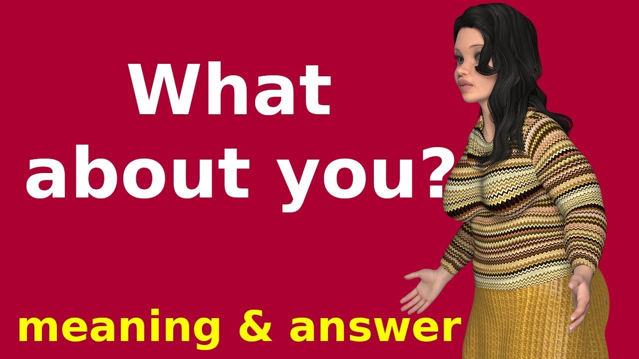 What about you meaning in Hindi | Learn English speaking | How to answer English questions