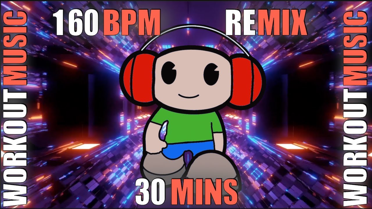 160 bpm, 30 min Workout Music for Fitness and Stress Release! Tight remixed and remastered audio.