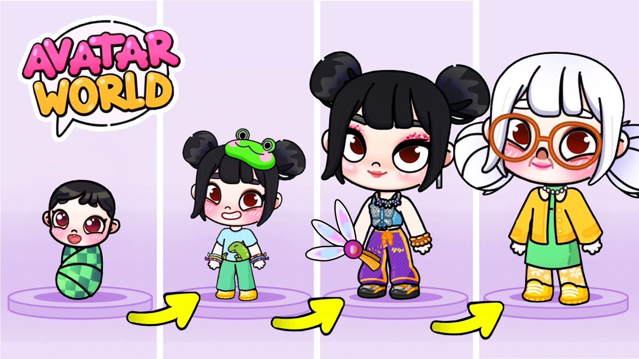 EASY! EVOLUTION of ZOEY in Avatar World 🌍 | PAZU