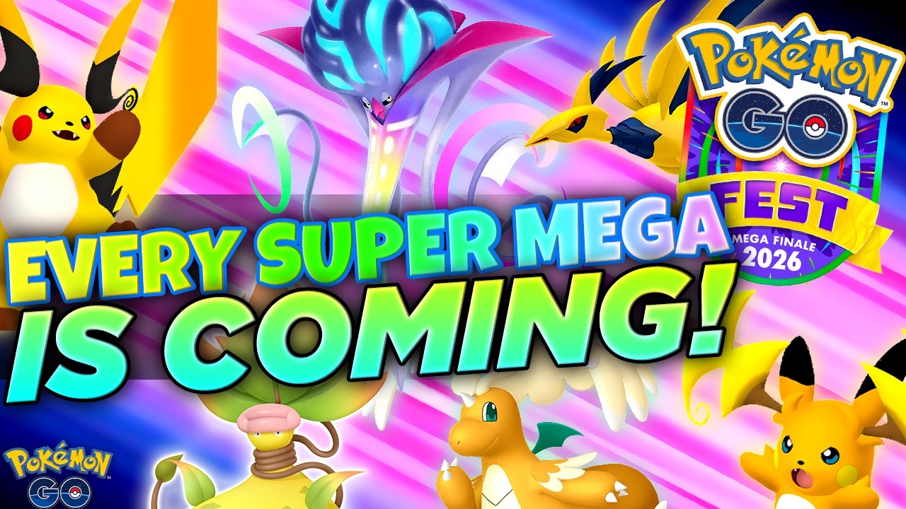 POK&Eacute;MON GO FEST MEGA FINALE Content Leaked!  Every Super Mega Raid?