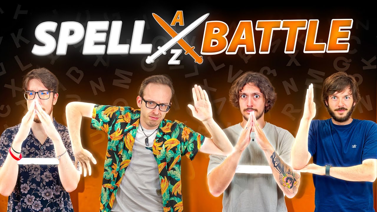 CHI COMPLETA LA PAROLA VINCE! Spell Battle: ogni lettera è decisiva!