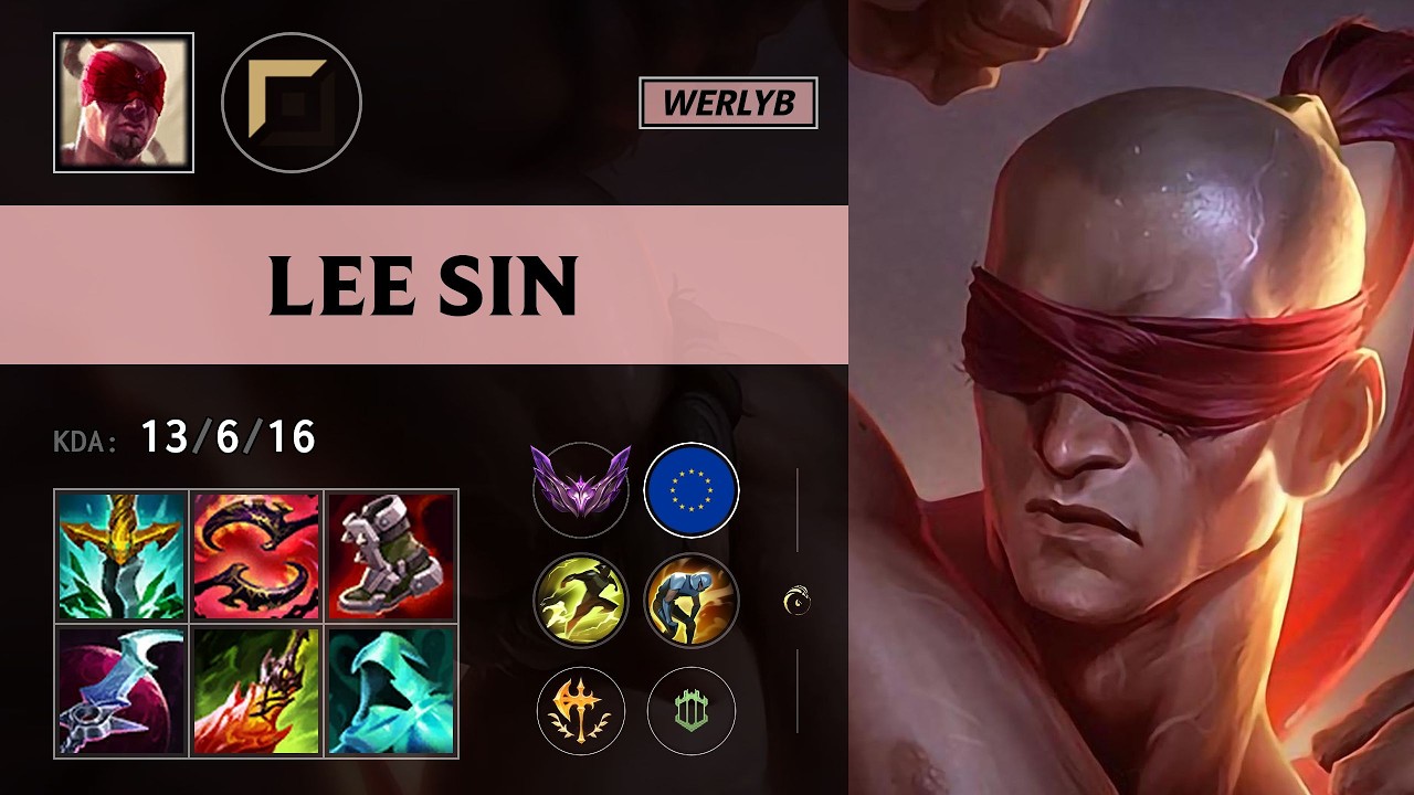 (Werlyb) Lee Sin Top vs Urgot - EUW Master Patch 26.14