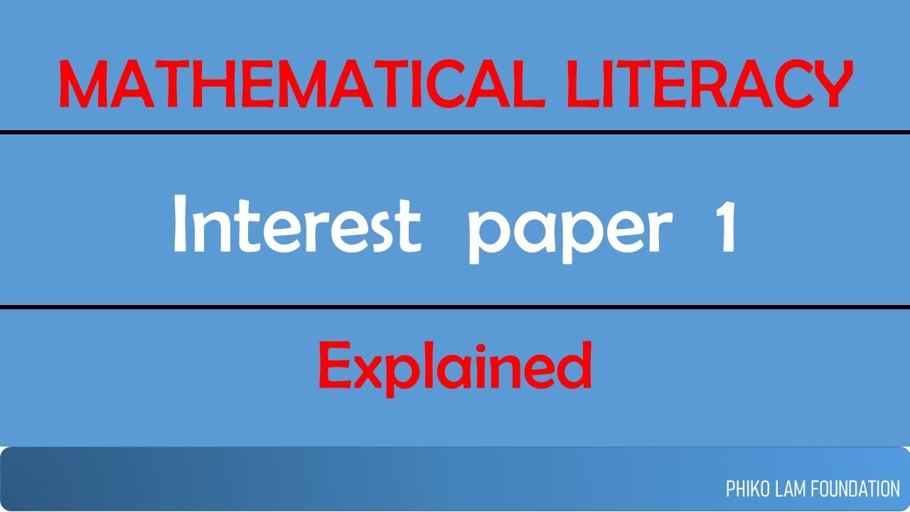 Exchange and Interest