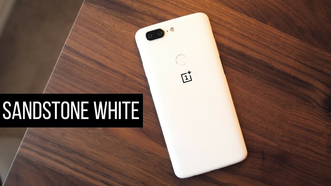 Sandstone White OnePlus 5T!