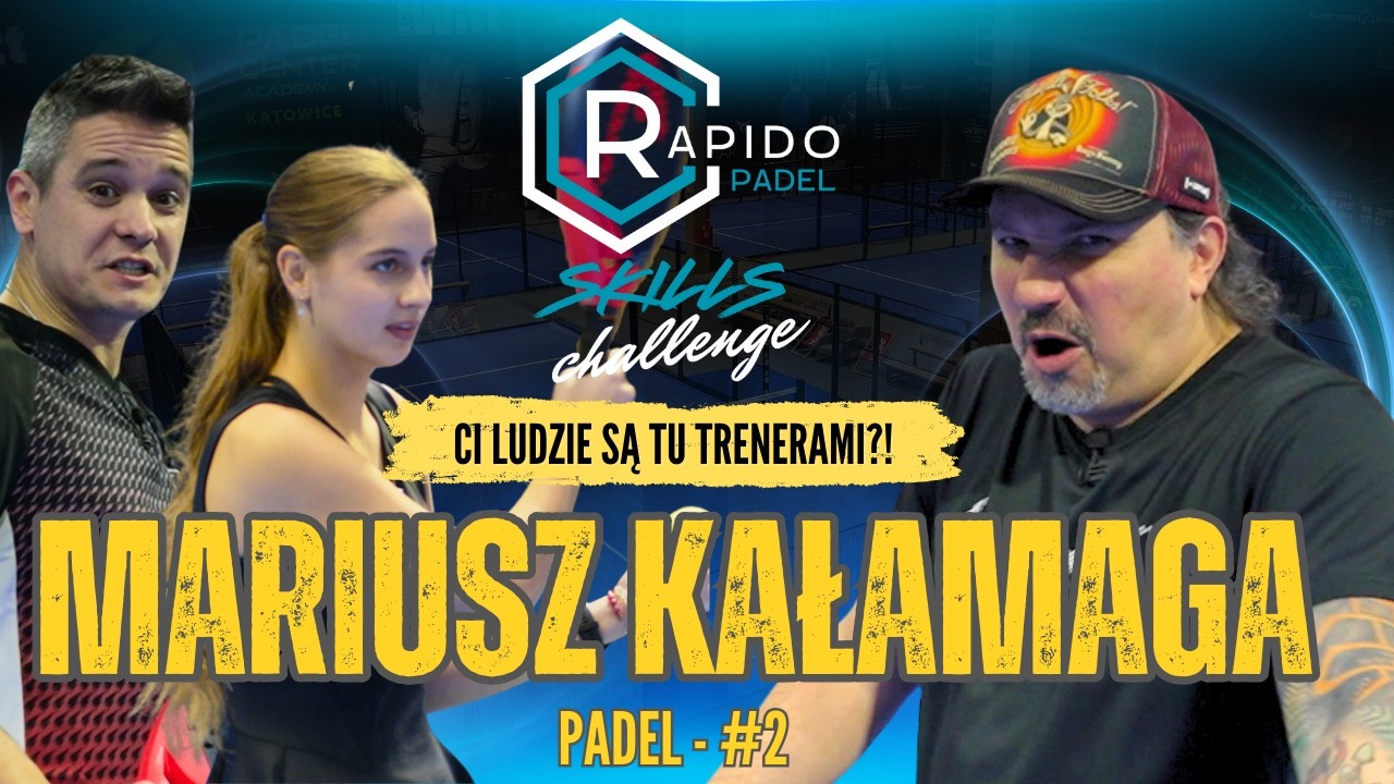 KAŁAMAGA vs PADEL 🎾 Kabaret na korcie czy walka o FINAŁ? | Rapido Padel Skills Challenge #2