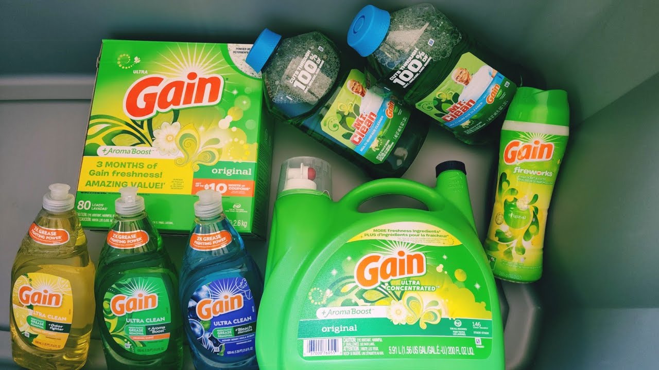 Massive All Gain Scents✨️ Soaps, Detergents, Powder, Scent Boosters