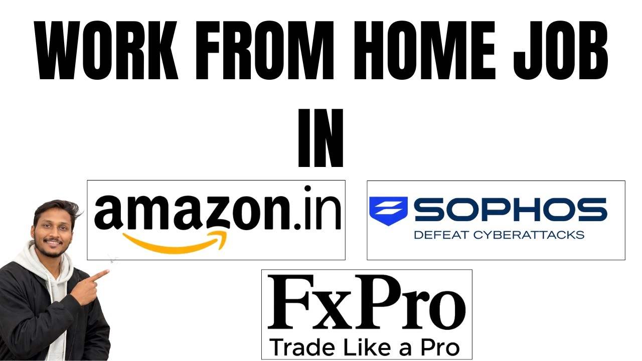 WORK FROM HOME JOBS FEB 2026 | AMAZON,SOPHOS,FXPRO,STARTEK AGIES| Graduates|Freshers and Experienced