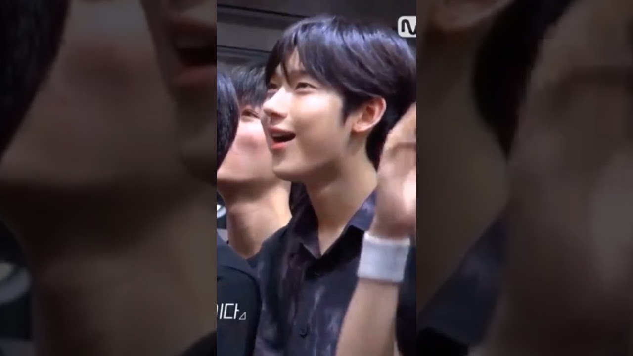 Sunoo's reaction when he heard about the global voting [ILAND Moment] #enhypen #Sunoo #shorts