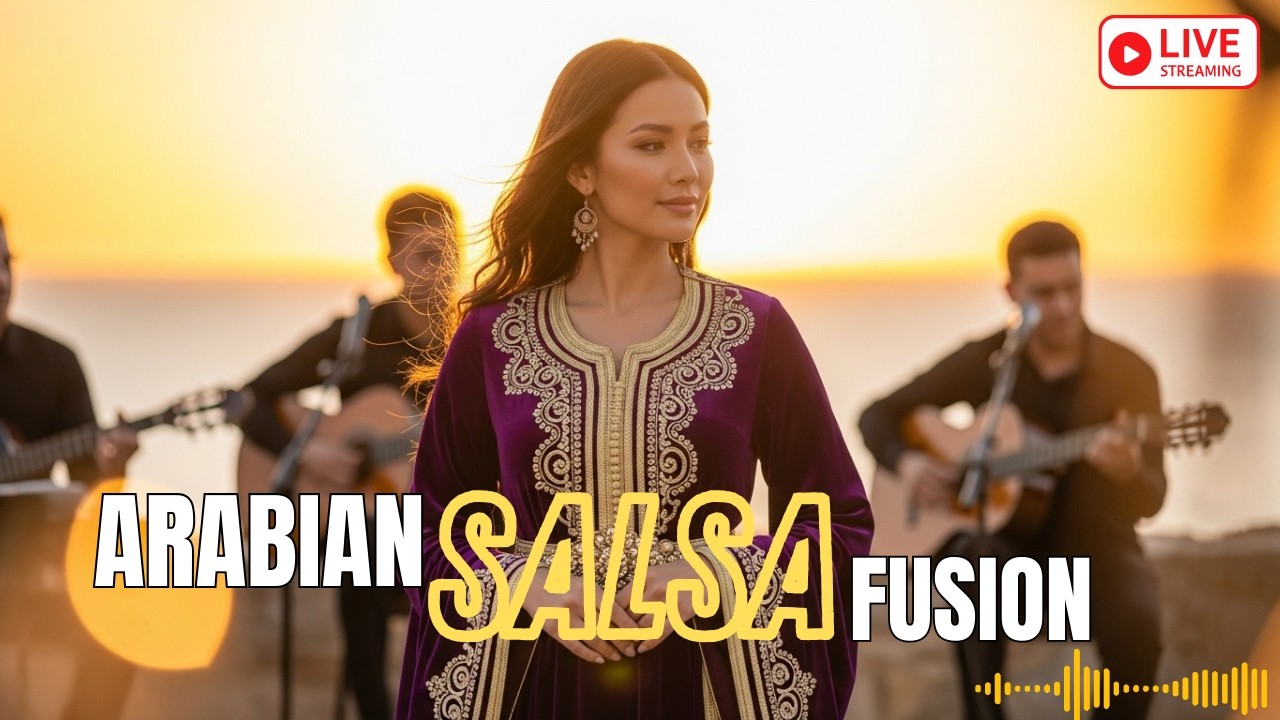 🔴 Arabian Salsa Fusion Lounge Live – Smooth Latin & Middle Eastern Grooves