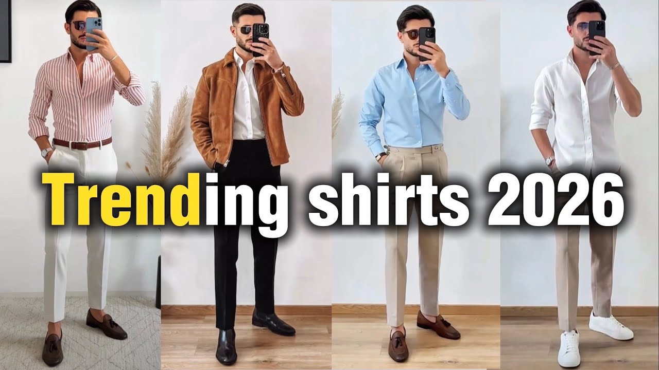 Top Classy Shirts Every Man Must Own in 2026 👔🔥