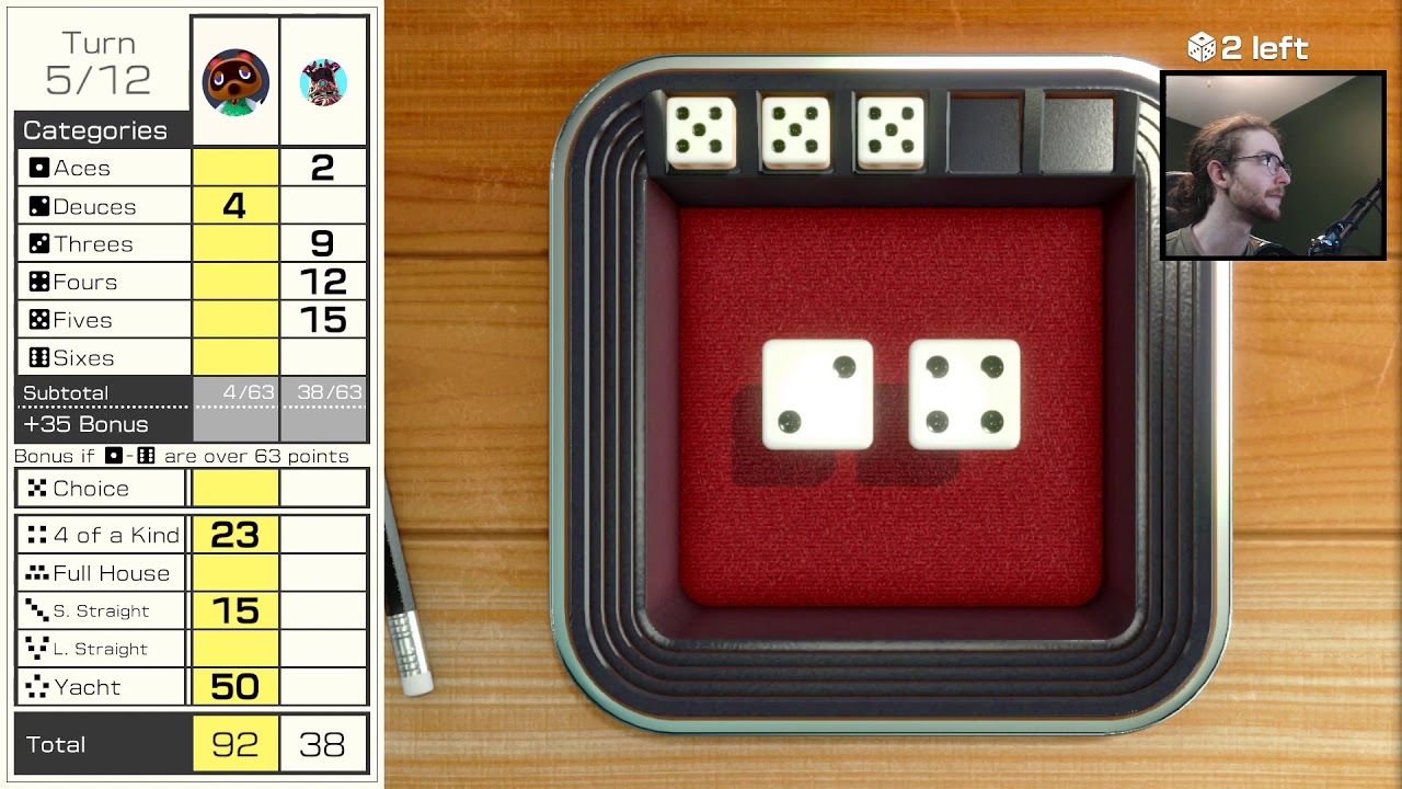 The Highest Intensity Game of Yacht Dice You Will Ever See