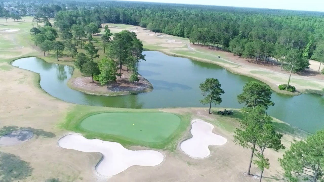 Bird's Eye View of Leland NC's Magnolia Greens