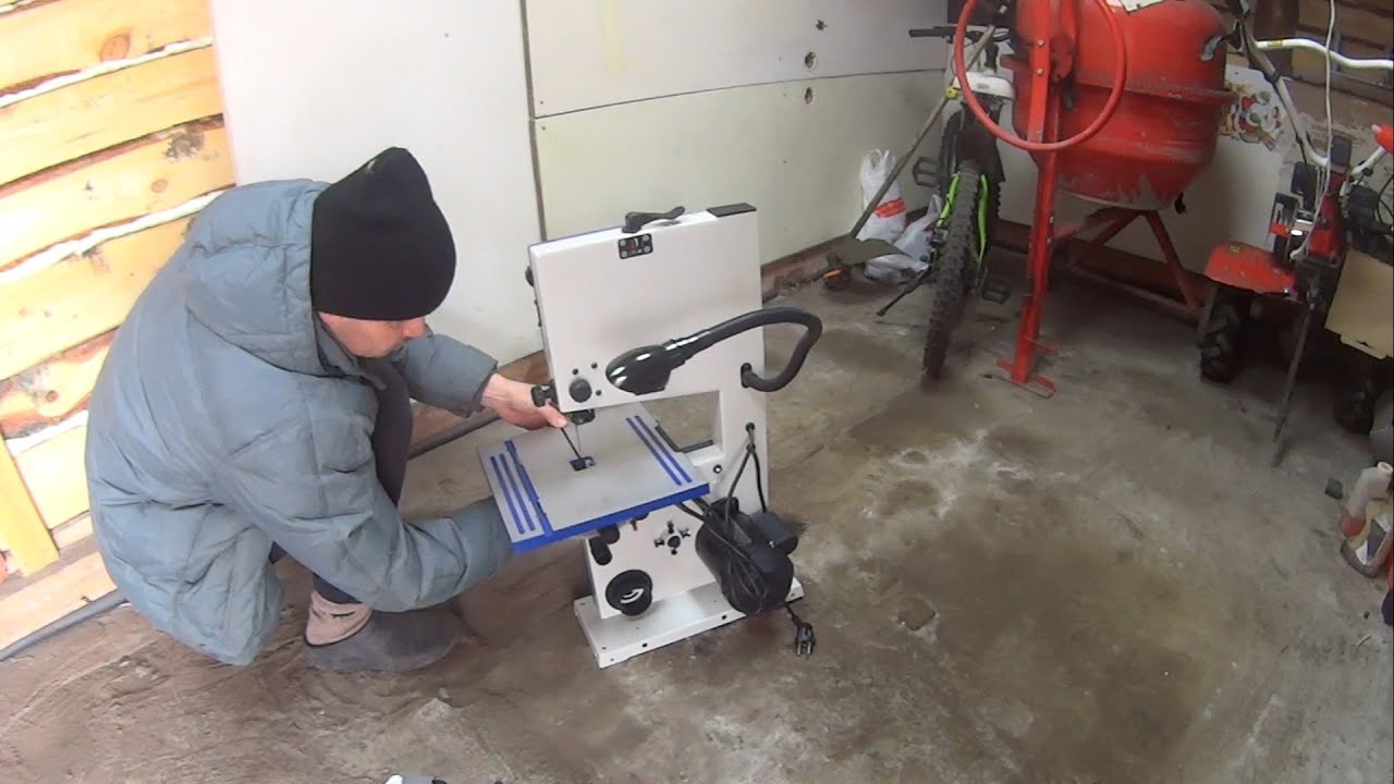 Ленточнопильный станок BELMASH WBS-228P. Распаковка, первые впечатления.