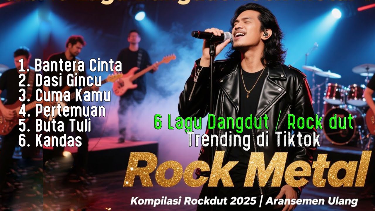6 Lagu Dangdut Versi Rock Metal yang Lagi Viral di TikTok 2025 🔥 | Rockdut Paling Gahar!
