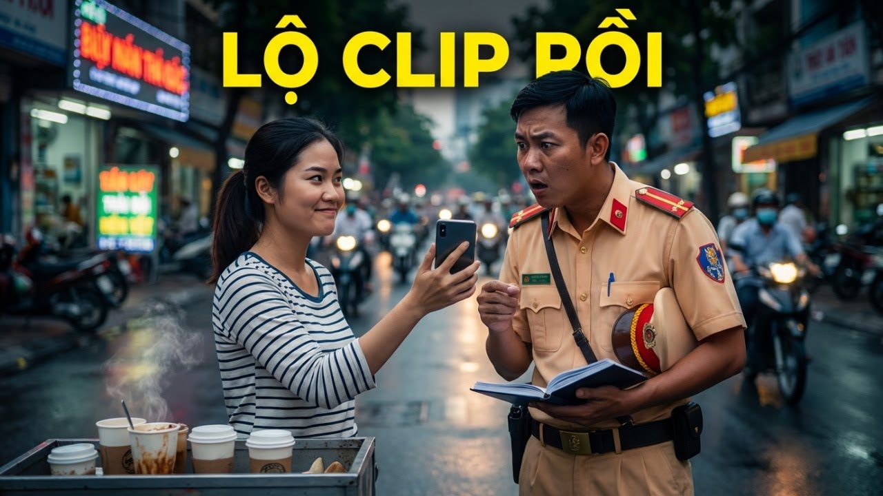 Cô Gái Bán Cà Phê Bị CSGT Vòi Tiền Bảo Kê Và Cú Lật Ngược Khi Clip Bị Lộ