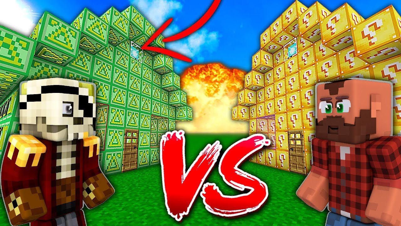 KTO WYGRA?! - DELTA LUCKY BLOCK WOJNA ZAMK&Oacute;W - LUCKY BLOCK CHALLENGE PL