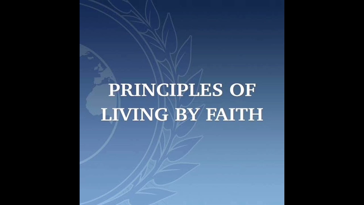 Principles of Faith III