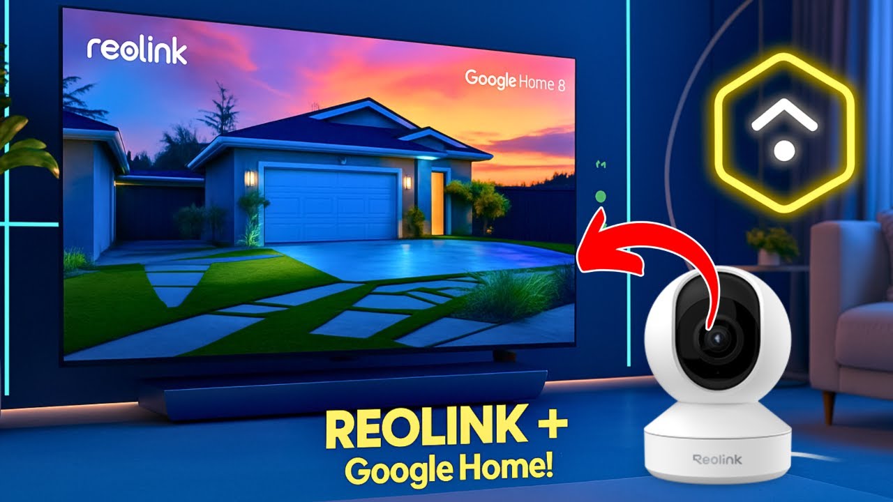 How to Connect Reolink Camera to Google Home - STEP-by-STEP