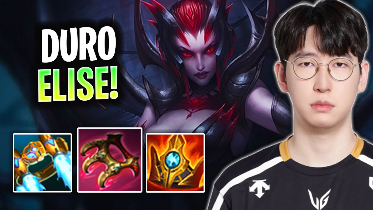 DURO IS SO STRONG WITH ELISE! | GEN Duro Plays Elise Support vs Neeko!  Season 2025
