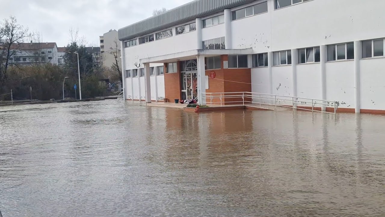 Cheias e inundações em Leiria - Portugal 