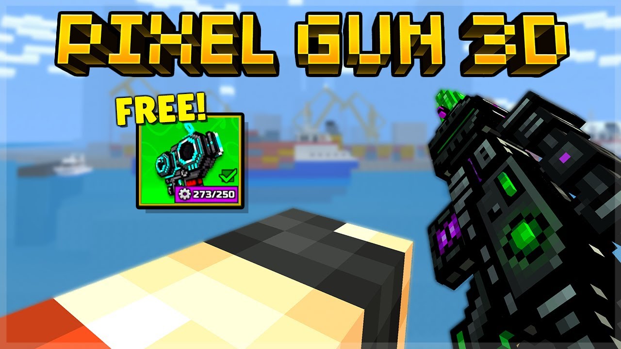 Pixel Gun 3D F2P I Crafted This Mythical Weapon For FREE!