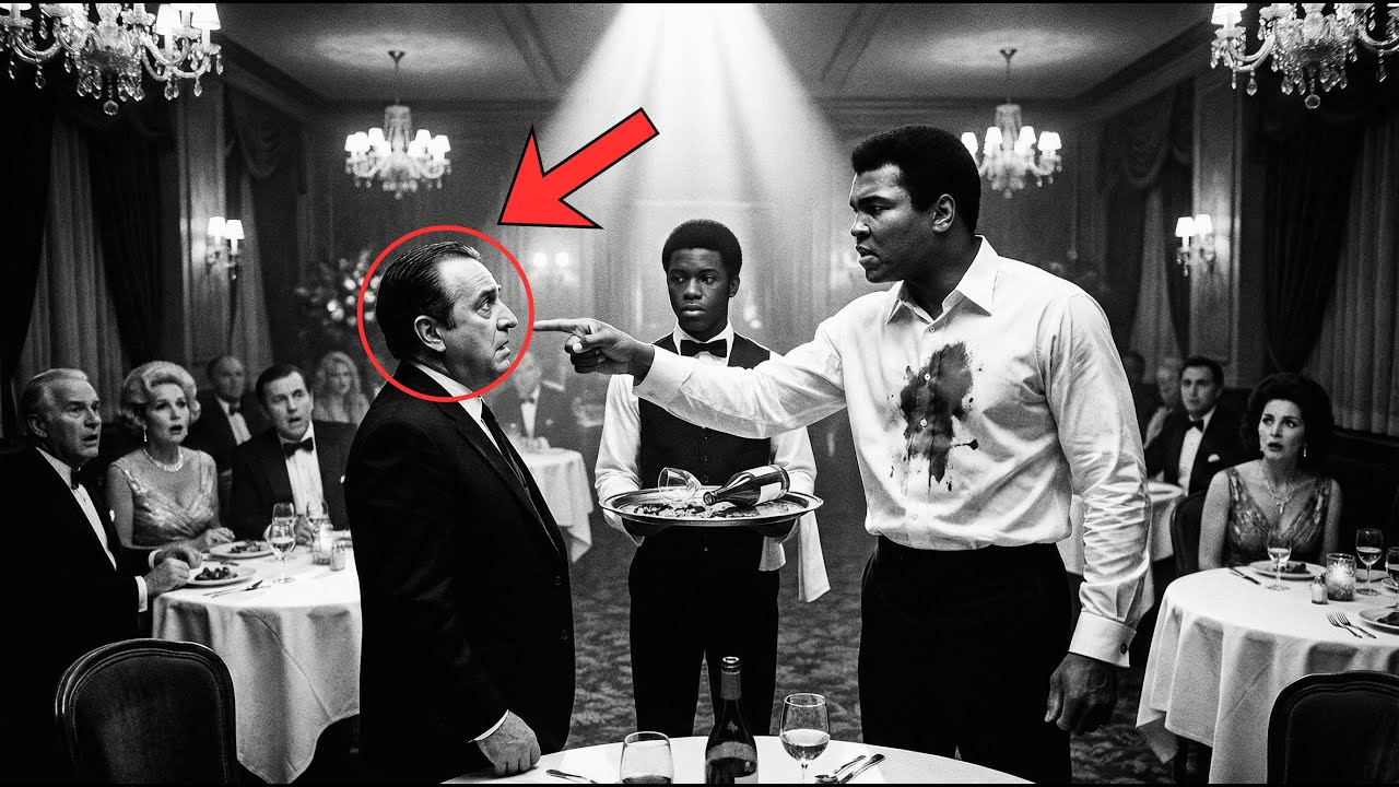 He Spilled Wine on Ali — Ali’s Reaction Silenced the Whole Room