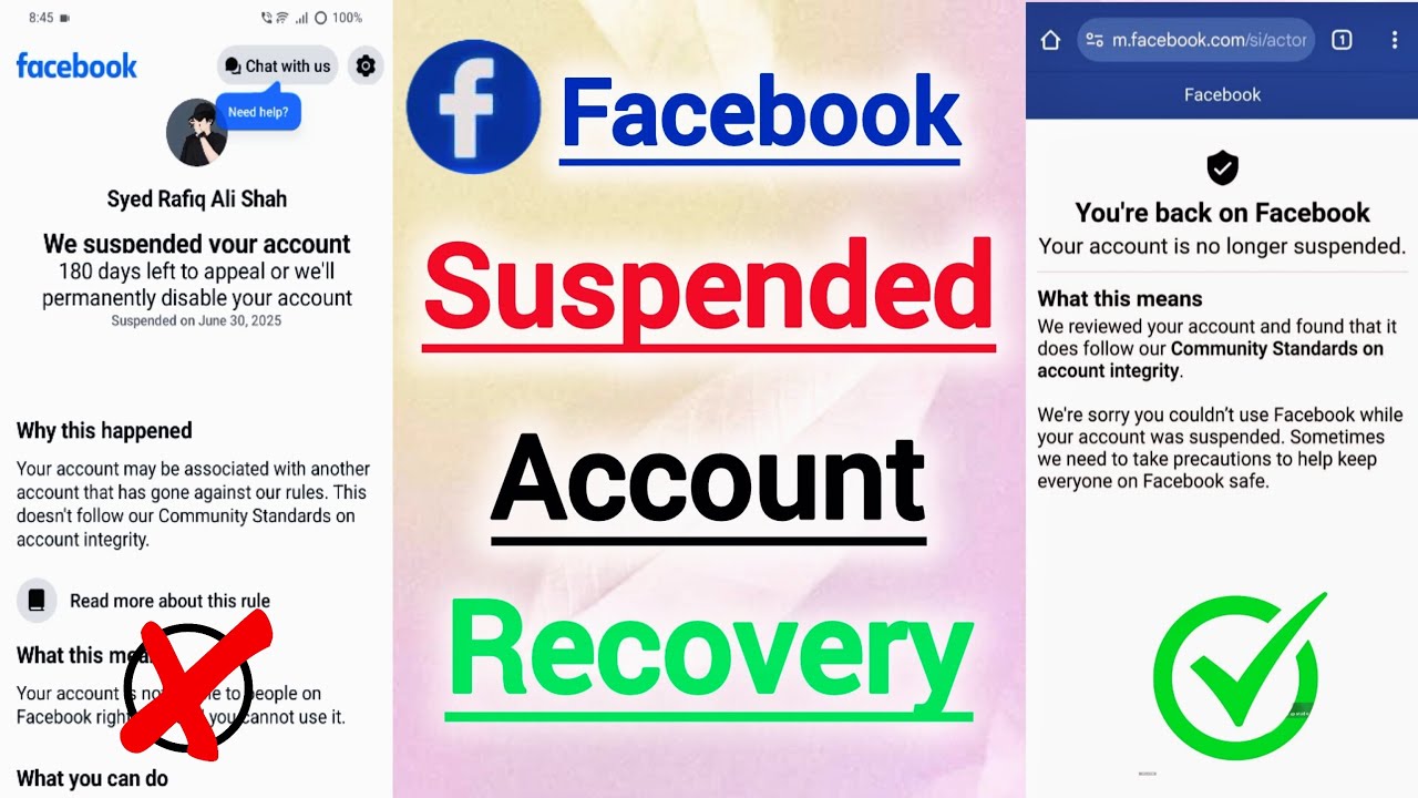 👉 How to recover suspended facebook account | Fix you submitted an appeal 180 days problem 2025