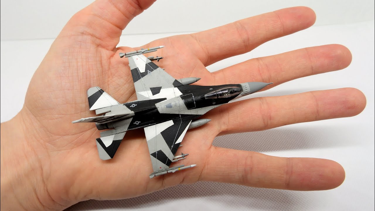 Revell F-16C Fighting Falcon 1/144 [Build review]