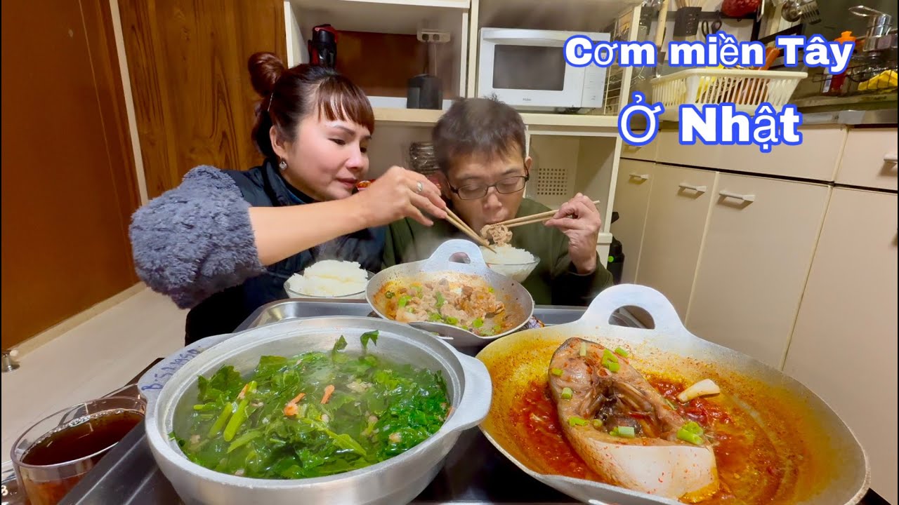 Japan bữa cơm công nhân canh cải chồng Nhật không ăn được