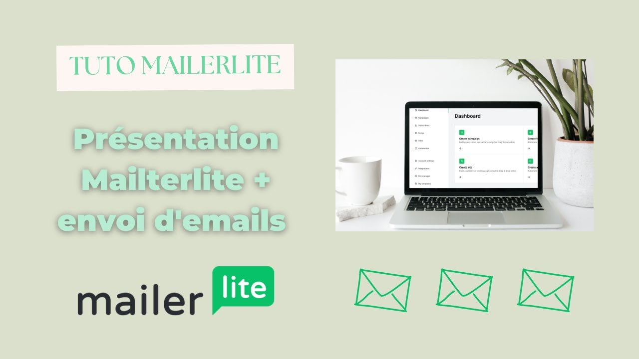 Tutoriel MailerLite en Français : Présentation Complète et Création d'Emails Facile