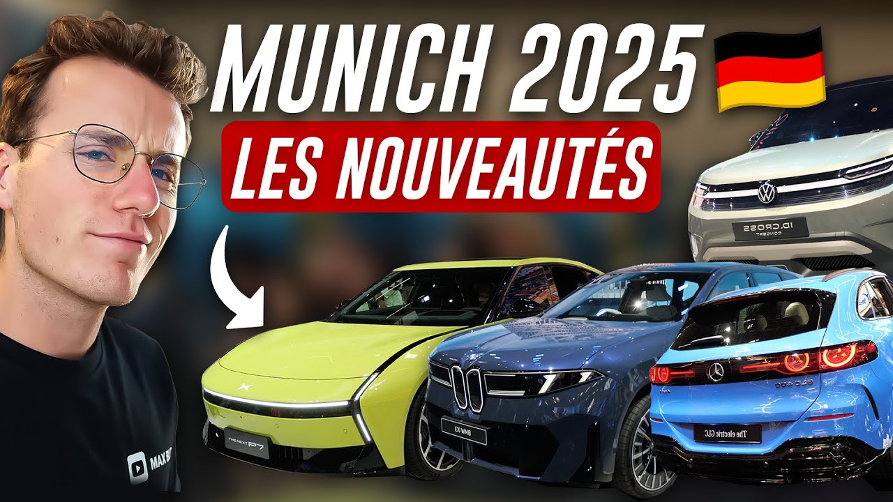 Salon de Munich 2025 🇩🇪 Toutes les nouveautés électriques !