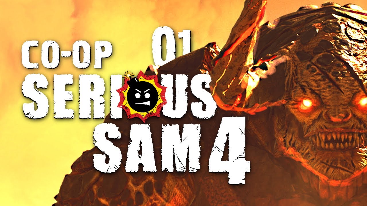Serious Sam 4 (PL) #1 - Premiera i konkurs (Co-Op Gameplay PL)