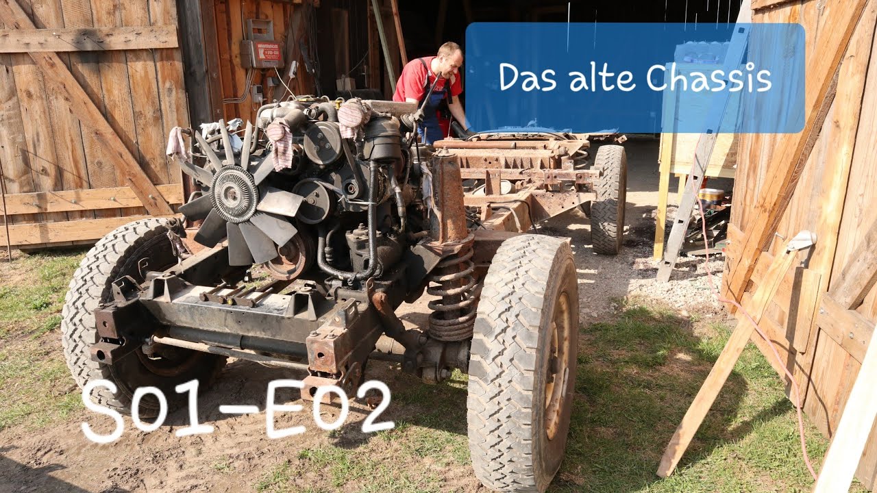 S01E02 - Das alte Chassis | Der Rahmen ist total verrostet | Defender 300TDi | remasterd in 4K