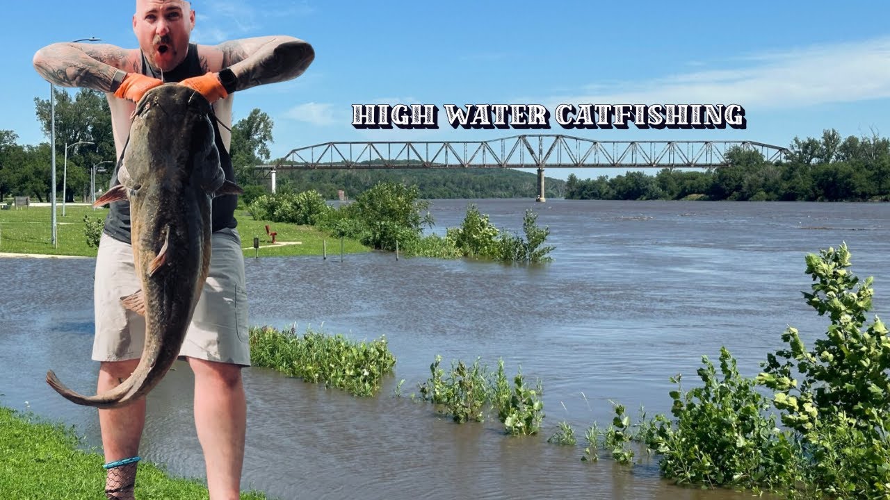 Missouri River Catfishing in High Water – Carp Save the Day!