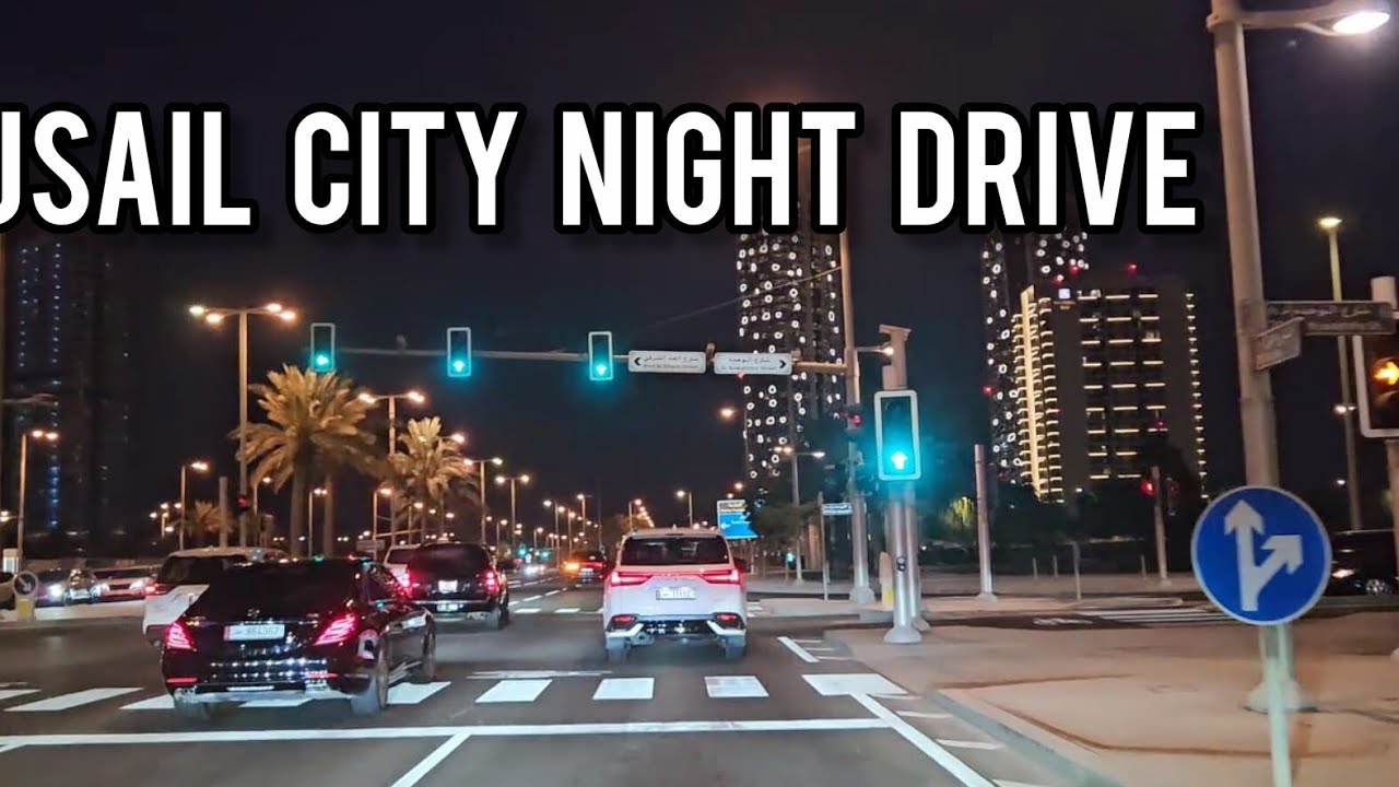 LUSAIL CITY NIGHT DRIVE | QATAR AT NIGHT BEAUTIFUL VIEW |LUSAIL CITY DRIVING TOUR |4K HDR #foryou 