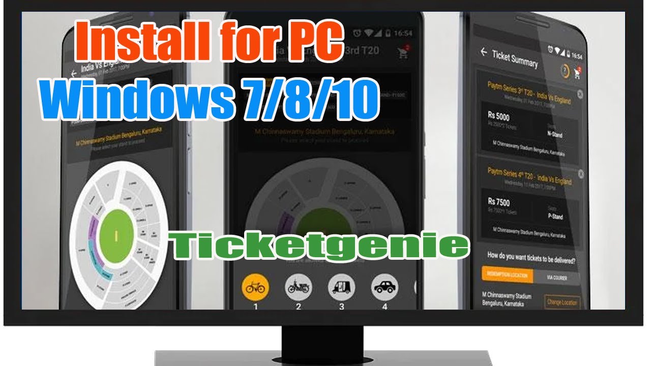 How to Download and Install Ticketgenie for Windows 7/8/10/11 and MAC