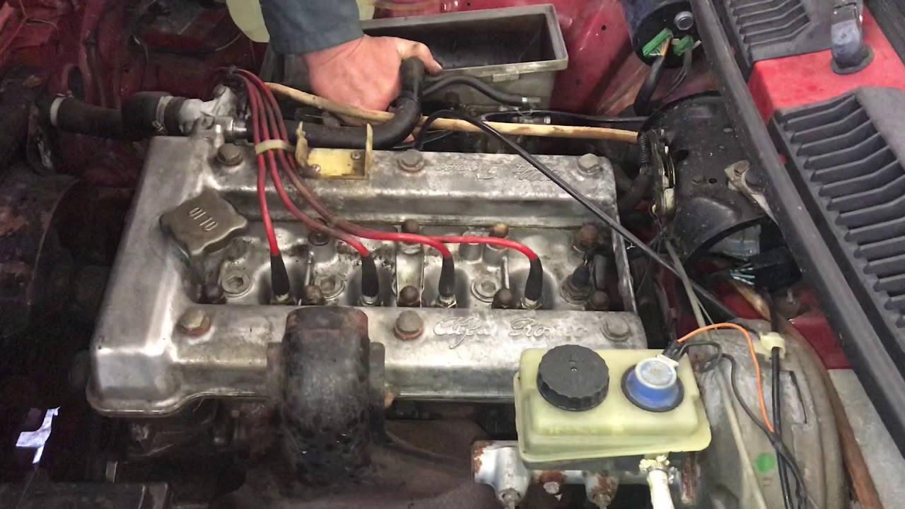D&eacute;marrage moteur Alfa Bialbero