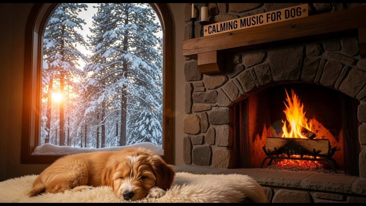 12 hours of Anti - Stress Music for Dogs : Help Your Pup Relax, Reduce Anxiety & Sleep Deeply 😌🐾