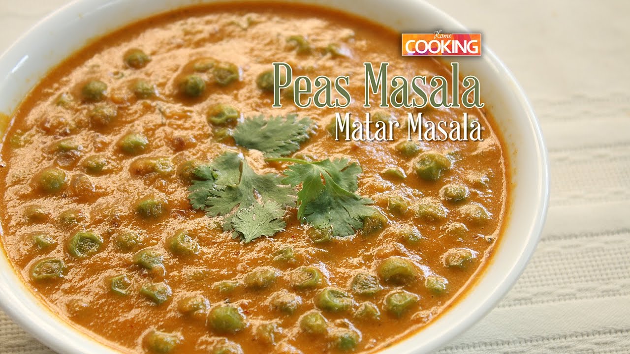 Peas Masala (Matar Masala)  |  pattani kurma