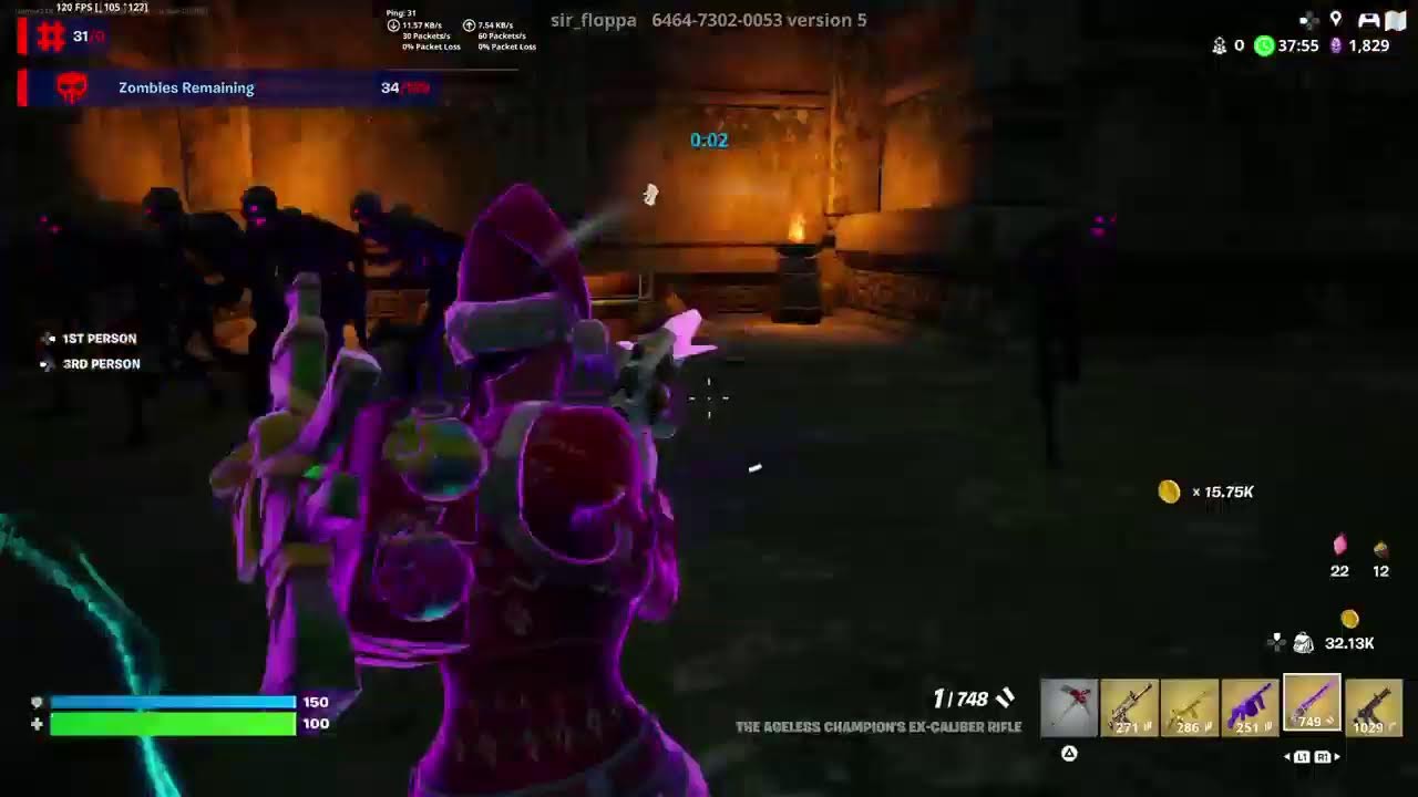 Fortnite Zombies High round 😤😤😤😤
