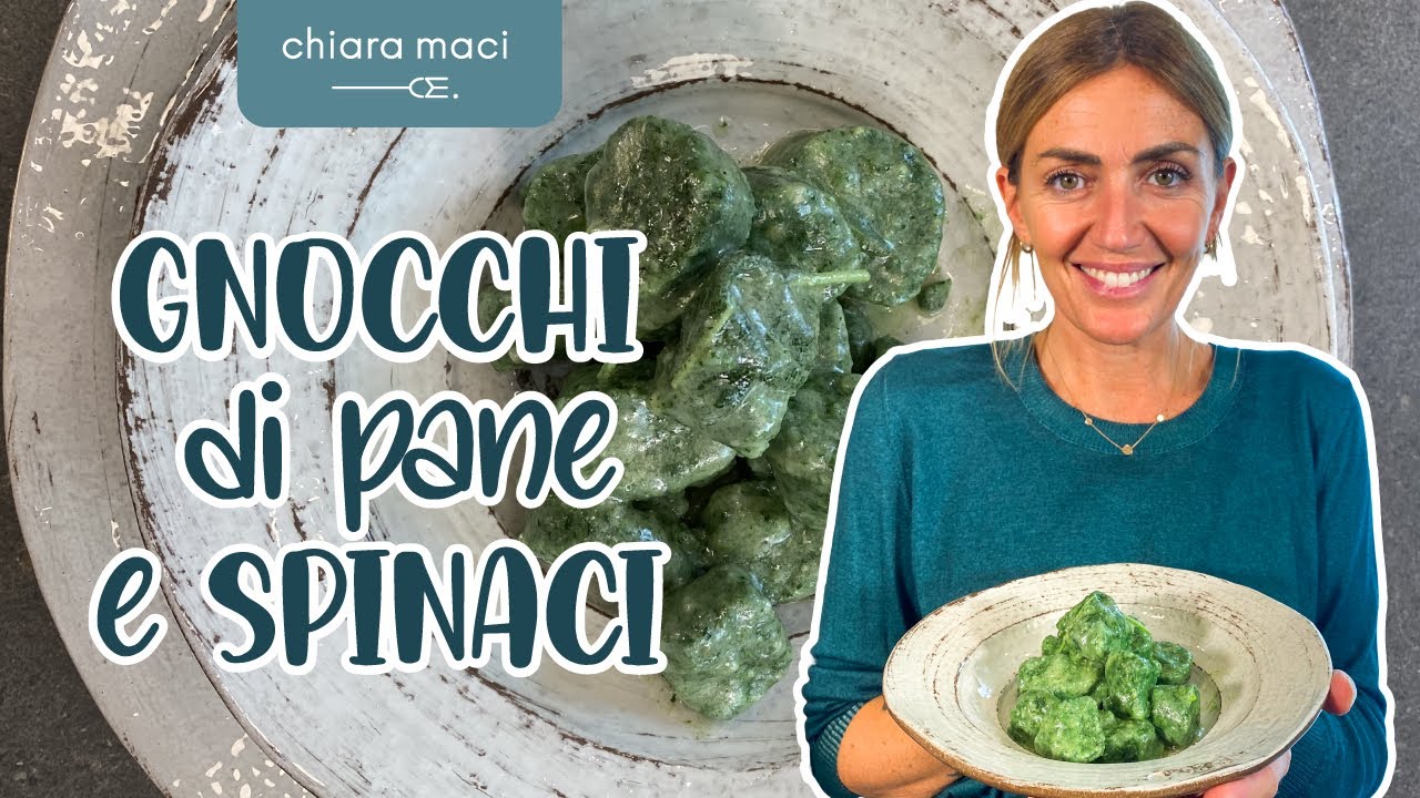 Gnocchi di pane e spinaci burro e salvia - Chiara Maci