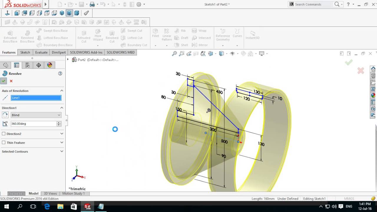 Francis Runner SolidWorks Tutorial 1/2