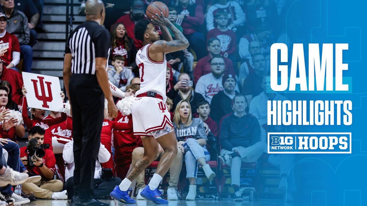 Chicago State at Indiana | HIGHLIGHTS | Big Ten Men's Basketball | 12/20/2025