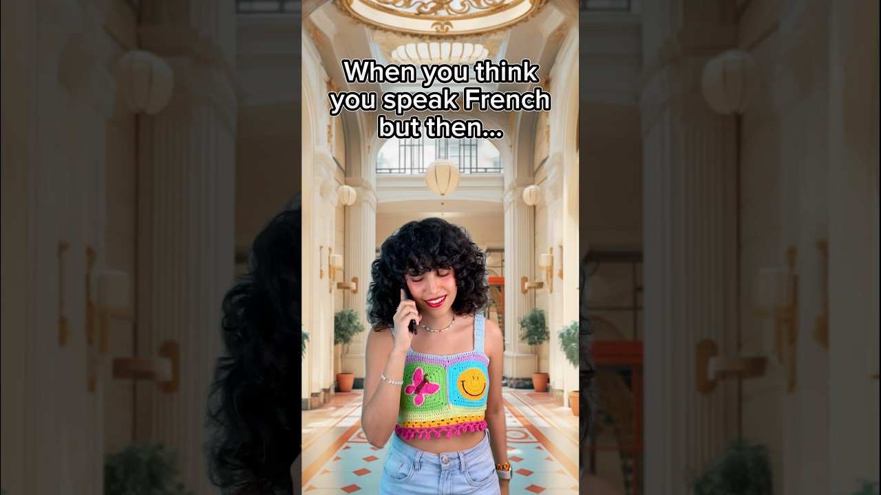 You think you speak French but then&hellip; you talk to native speakers 😳🇫🇷