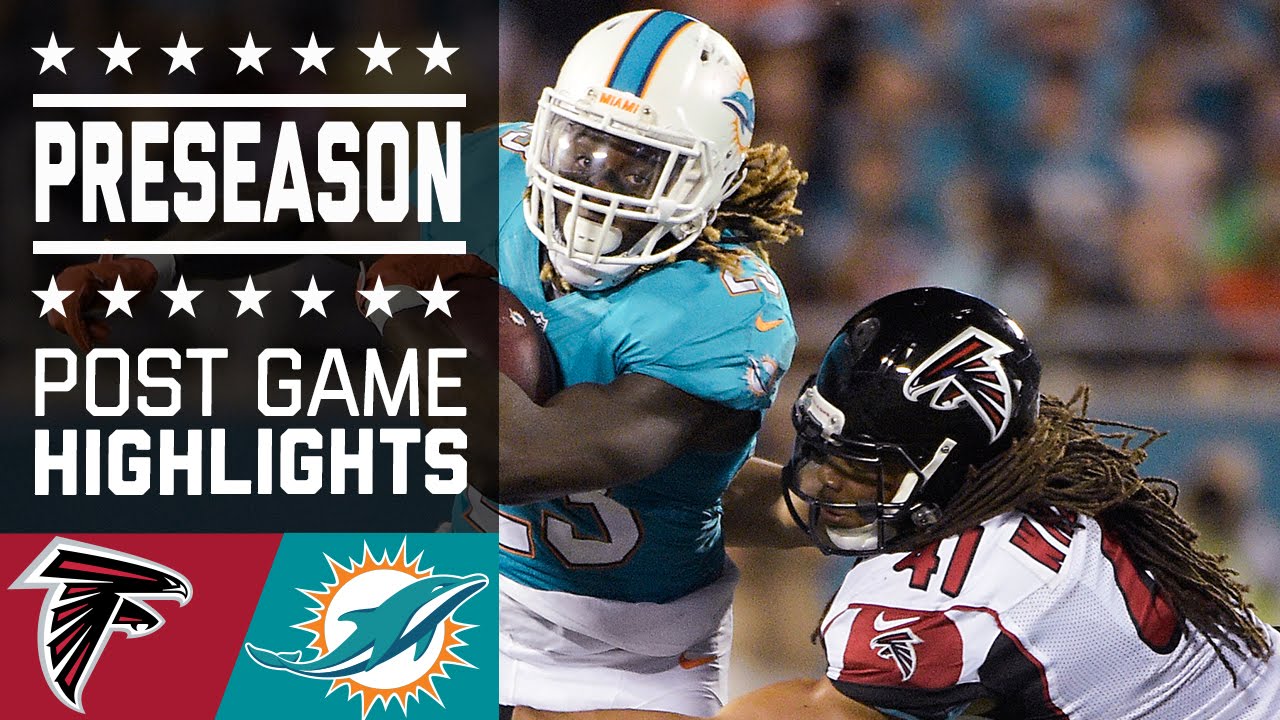 Falcons vs. Dolphins | Game Highlights | NFL (2016 Preseason)