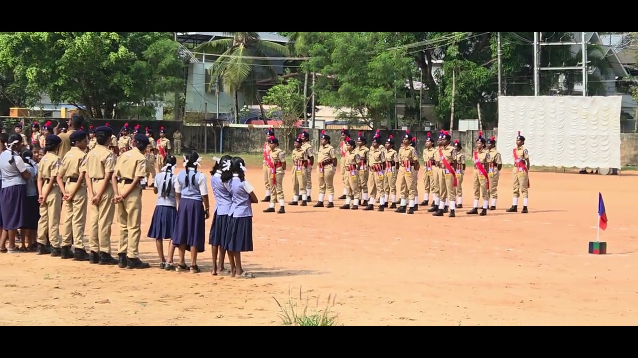 Gvhss valathungal spc Passing out പരേഡിൽ MLA ശ്രീ നൗഷാദ് 