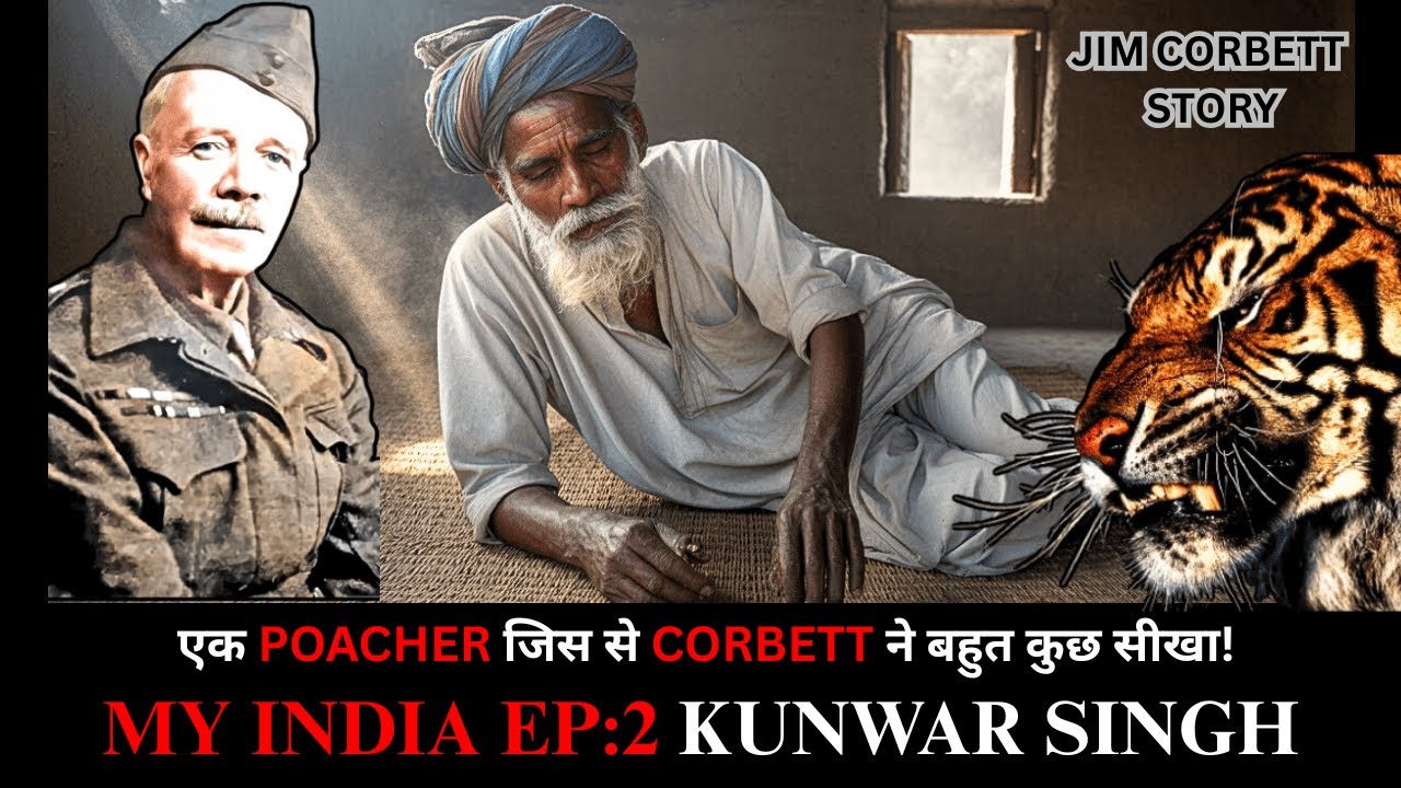 KUNWAR SINGH: MASTER POACHER शिकारी से शिक्षक! Jim Corbett के गुरु  | Jim Corbett Story #tiger