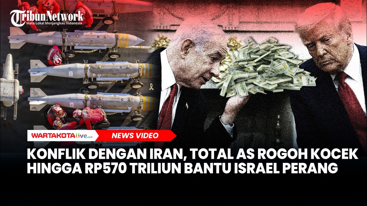 Konflik dengan Iran, Total AS Rogoh Kocek hingga Rp570 Triliun Bantu Israel Perang di Timur Tengah