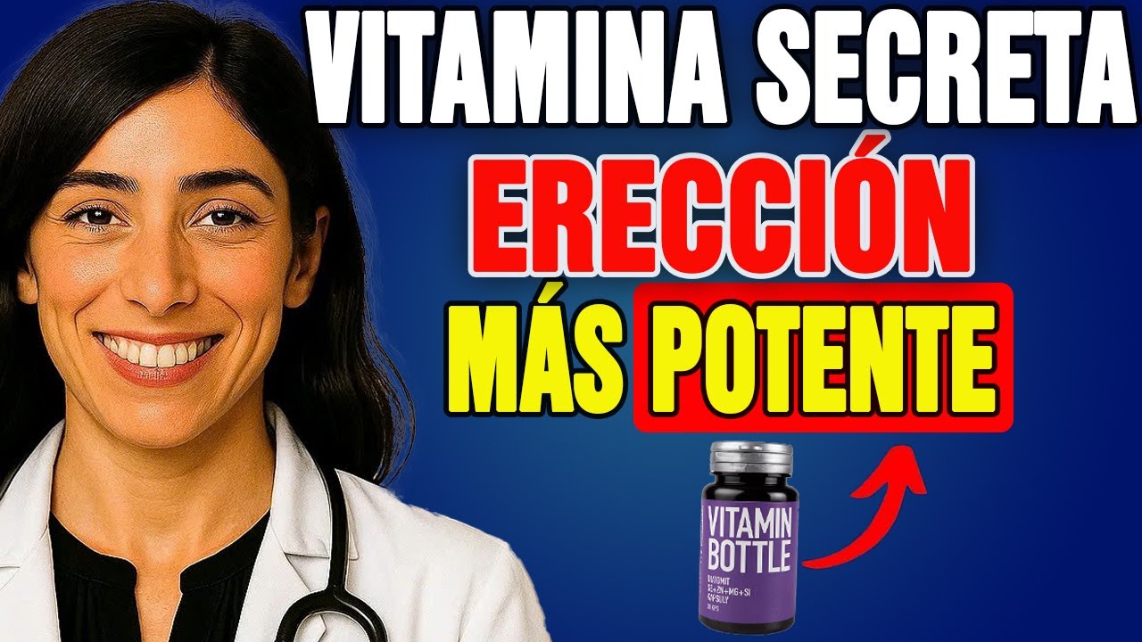 URÓLOGO EXPLICA: Una vitamina que ayuda a mejorar la disfunción eréctil de forma natural